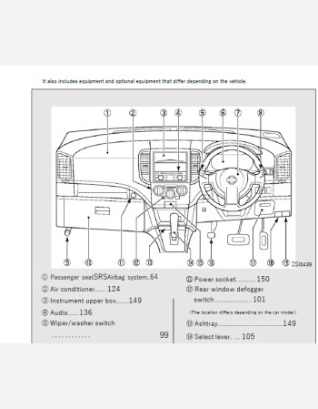 nissan wingroad 2016 2017& 2018 owners manual in english